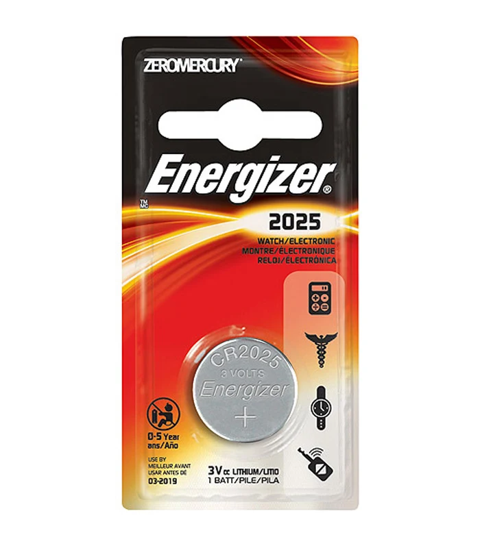 [8888021300161] Energizer 2025 Lithium Coin Battery 1 Pack