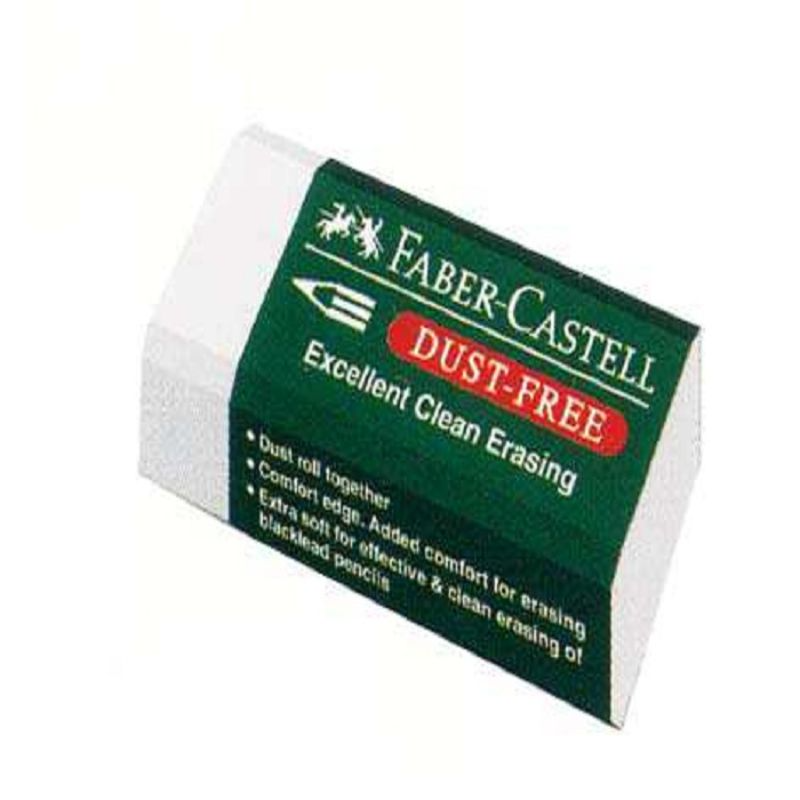 [9556089885300] ممحاة – Faber Castell Dust Free Eraser 7085-30D (أبيض)