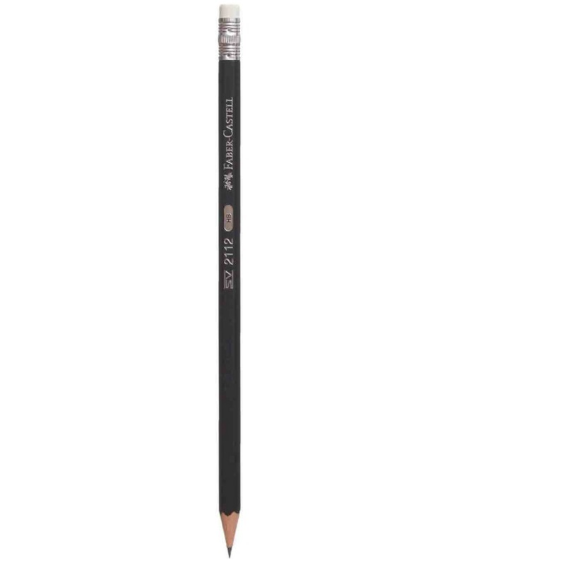[8681241073514] Faber-Castell Graphite Pencil With Eraser HB