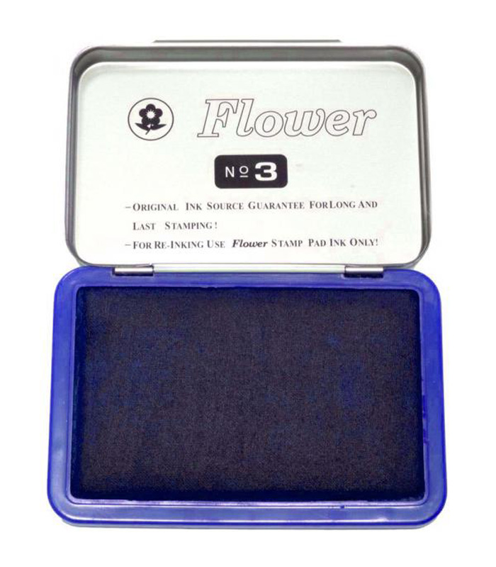 [6932163410416] حبر أختام – Flower Stamp Ink 3 (أزرق)