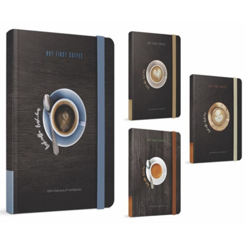 [8697236136348] Gipta FIRST COFFEE CASE BOUND - HARD COVER NOTEBOOK