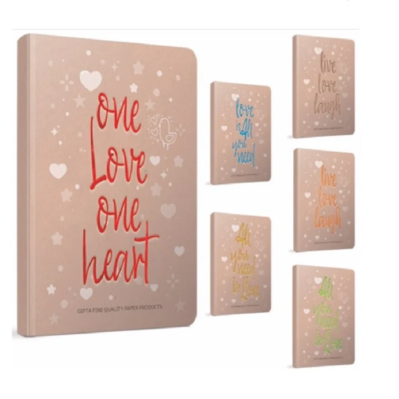 [8697236133828] Gipta Love Book Lined Hard cover Notebook