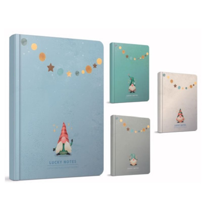 [8697236858554] دفتر – Gipta LUCKY NOTES CASE BOUND / HARD COVER NOTEBOOK