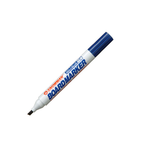 [4970129101536] قلم سبورة – Snowman Whiteboard Marker Chisel tip (Blue)