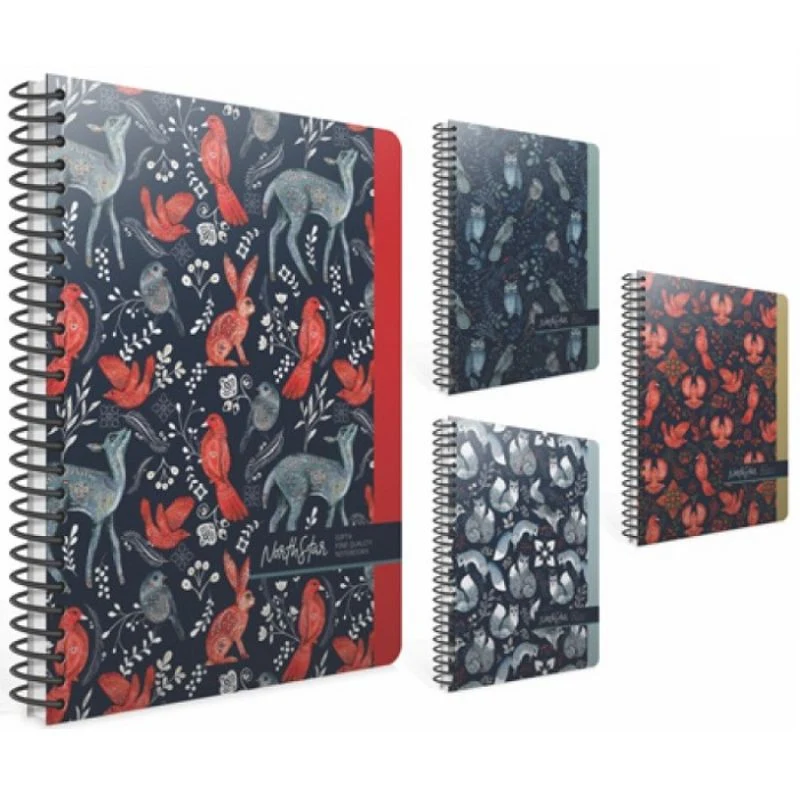 [8697236861295] دفتر – Gipta NORTH STAR SPIRAL - HARD COVER NOTEBOOK