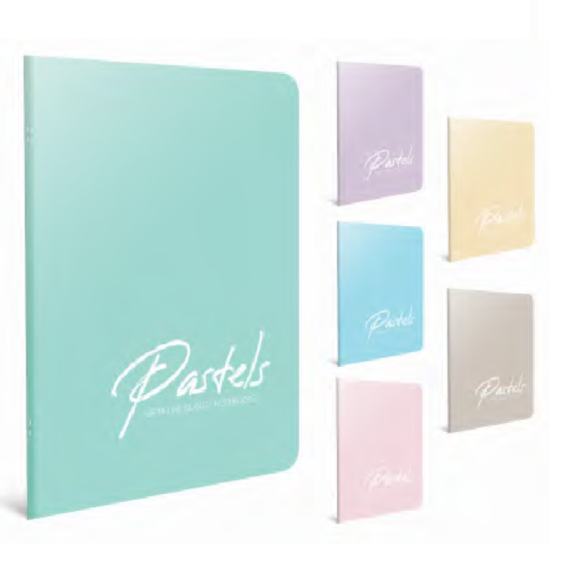 [8697236124536] Gipta Pastels PP Cover Notebook (17 x 24 cm)