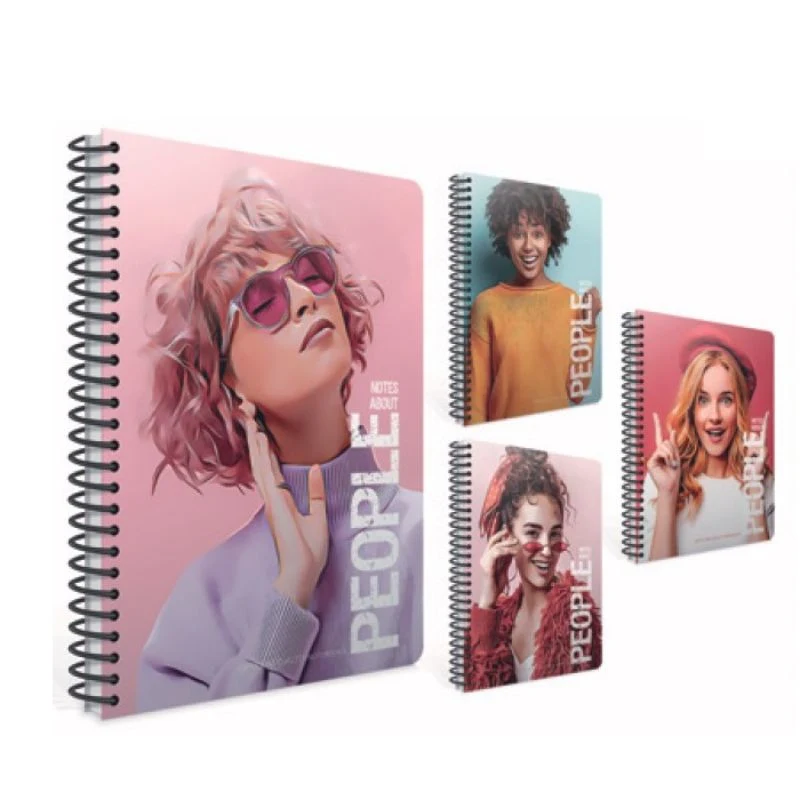 [8697236139059] Gipta PEOPLE SPIRAL / HARD COVER NOTEBOOK