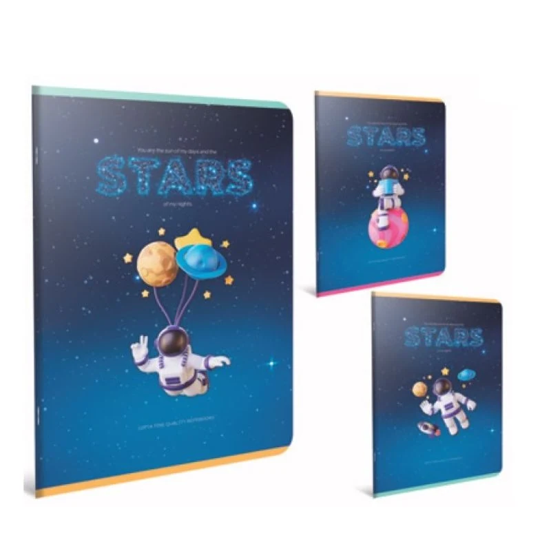 دفتر – Gipta STARS WIRE STITCHED CARDBOARD COVER EXERCISE BOOK