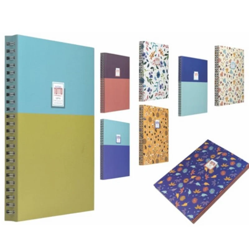 [8697236136737] دفتر – Gipta TUTTO SPIRAL - TWIN-CARDBOARD COVER NOTEBOOK
