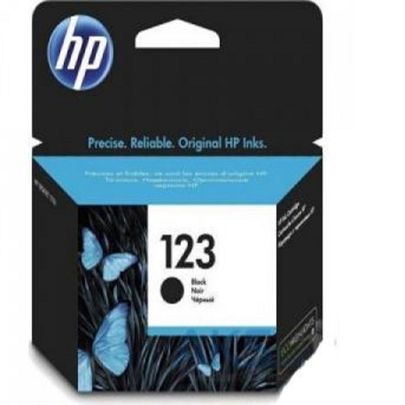 [888793803172] خرطوشة حبر – hp 123 Original Ink Cartridge Black (أسود)