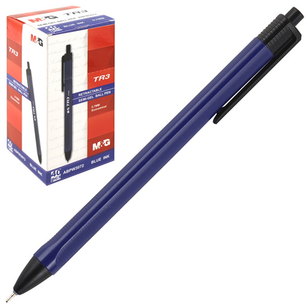 قلم حبر جاف – M&G Ballpoint pen 0.7 mm blue (أزرق)