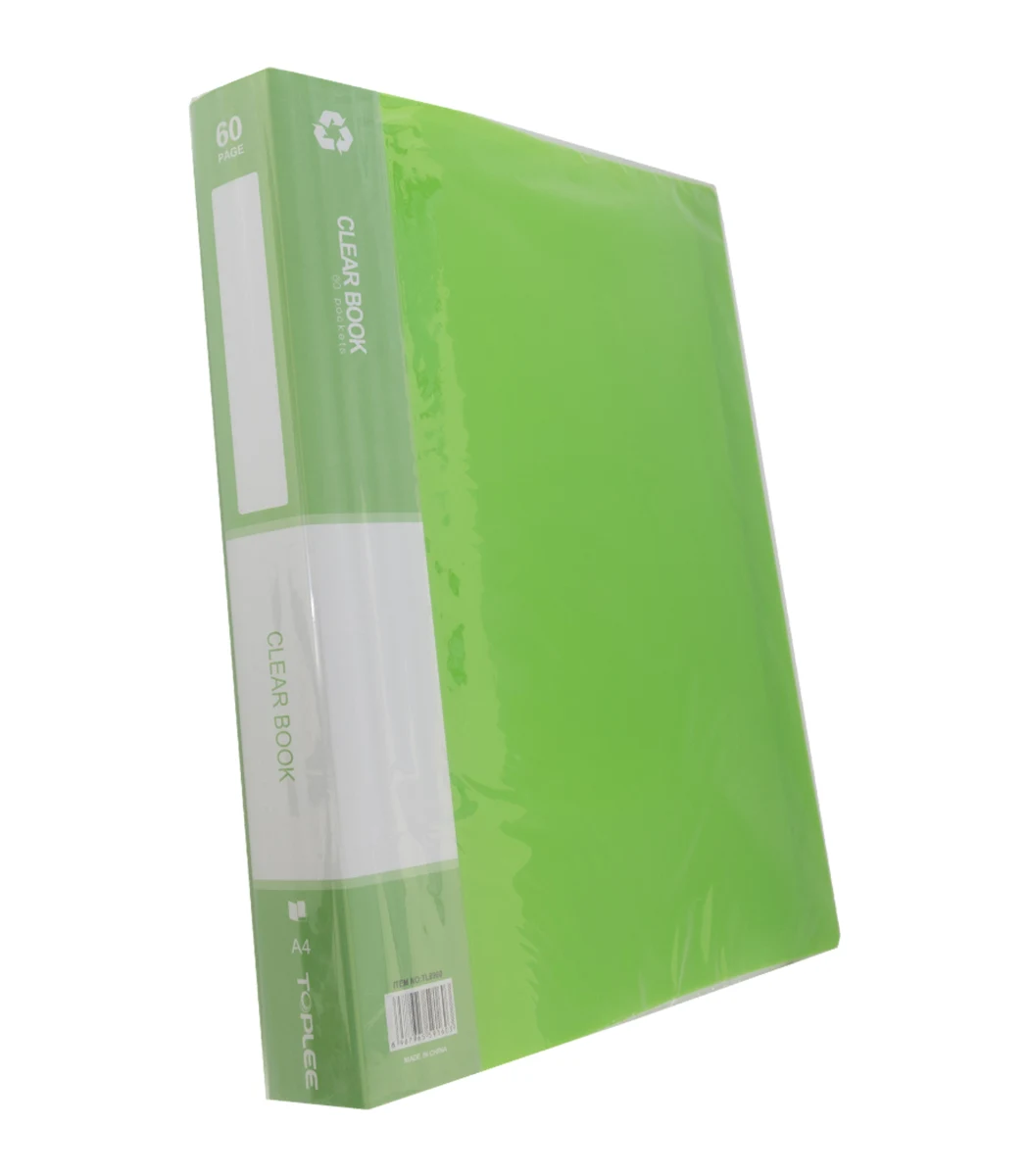 [6956244813804] جيوب حفظ أوراق – My Clear Book - 80 Pockets (شفاف)