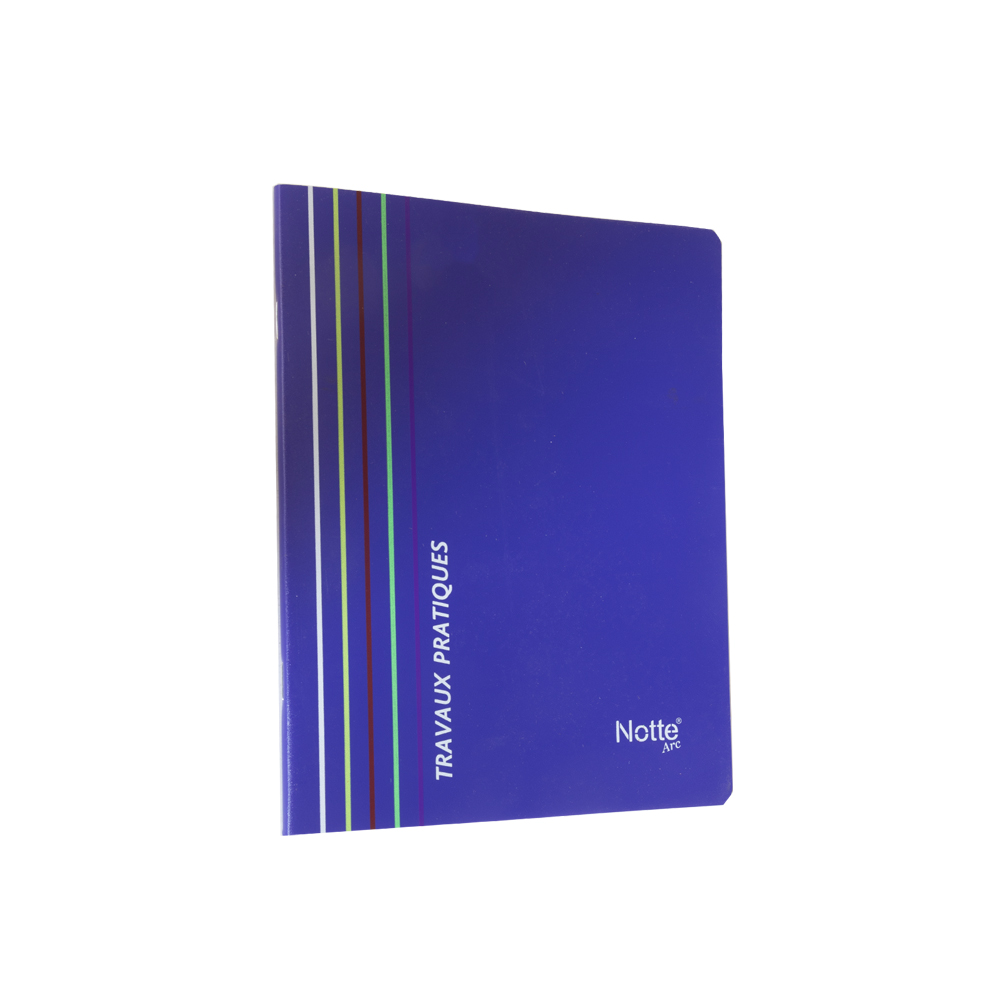 [8691374148362] دفتر – Notte® Arc PP Cover Notebook - Seyes + Plain Paper (17 x 22 cm)