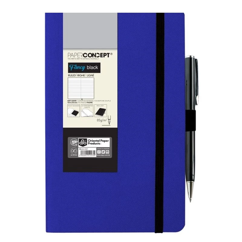 [5283001515734] PAPER CONCEPT Notebook Fancy Collection (Blue)