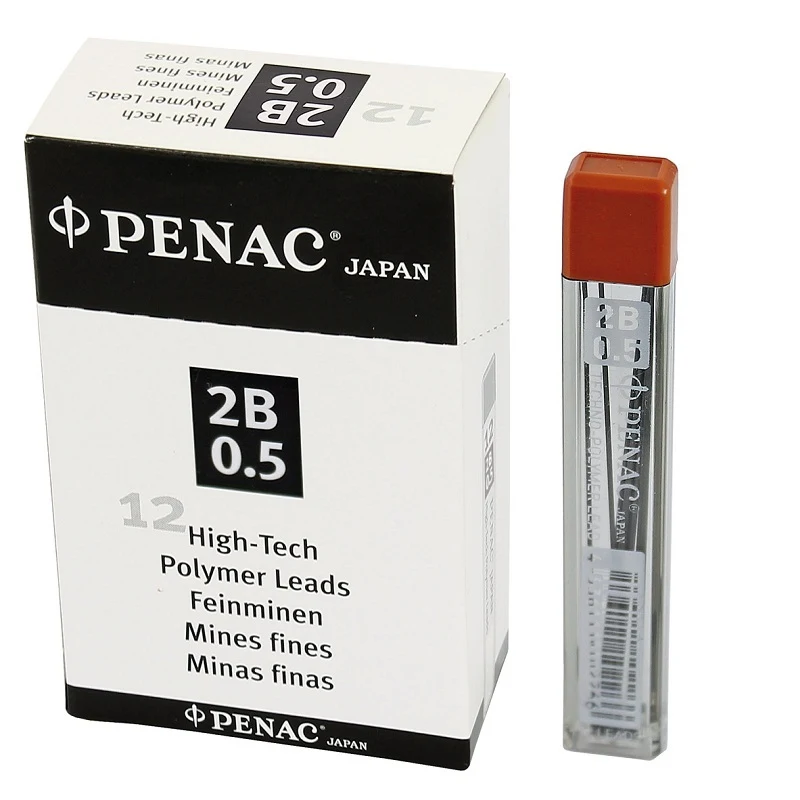 [4536111102266] Penac High-Tech Polymer leads 0.5mm (2B)