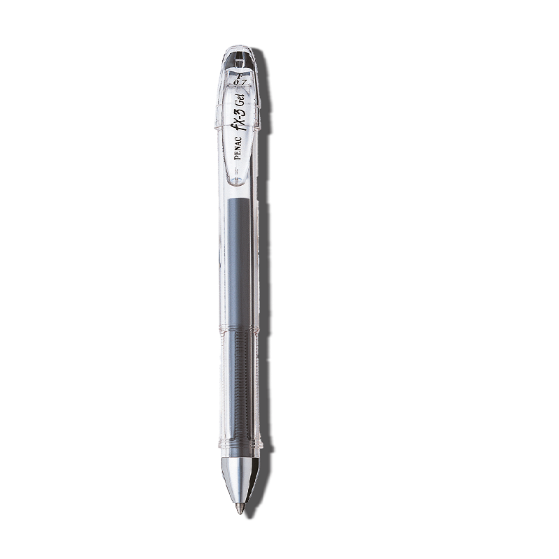 [4536111105816] قلم حبر جاف – Penac THE FX-3 pen 0,7mm (Black)