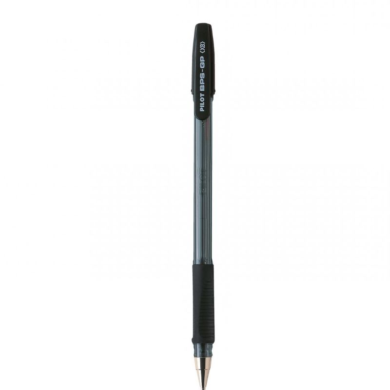 [4902505160523] قلم حبر جاف – Pilot Ballpoint Pen 1.6 – BPS-GP-XB (Black)