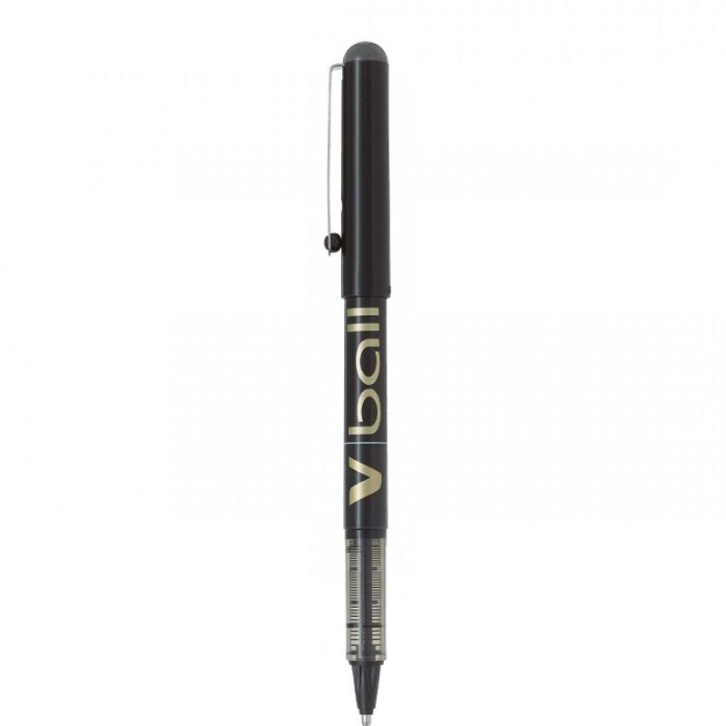 [4902505134715] Pilot V-Ball 07 - Liquid Ink Rollerball pen - Medium Tip (Black)