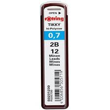 [4006856505719] Rotring 2B 0.7 mm Pencil Lead Case