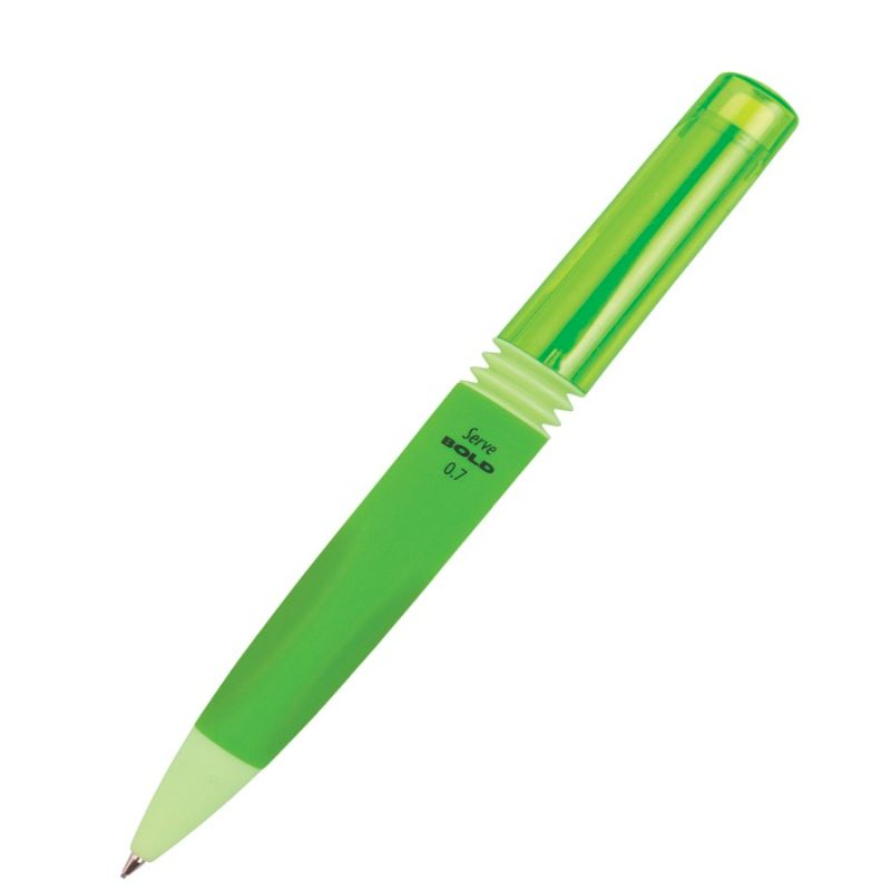[8680869407114] قلم تحديد فسفوري – SERVE Bold - Fluo Colours Mechanical PENCIL 0.5MM (Green)