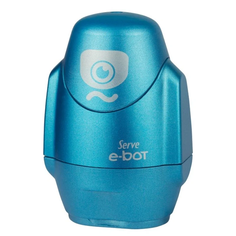 ممحاة – Serve E-Bot - Metallic Colours Eraser & Sharpener