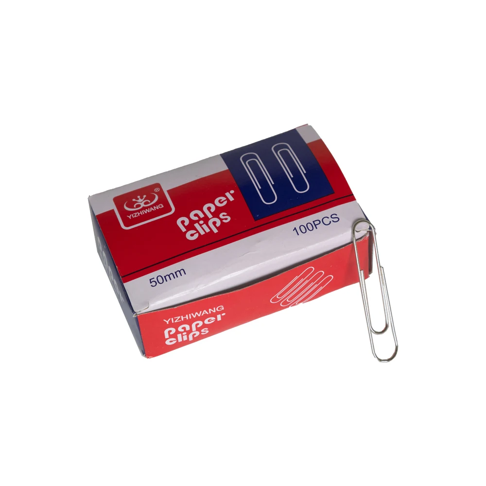 [6930616691504] Silver Paper Clips - 50mm
