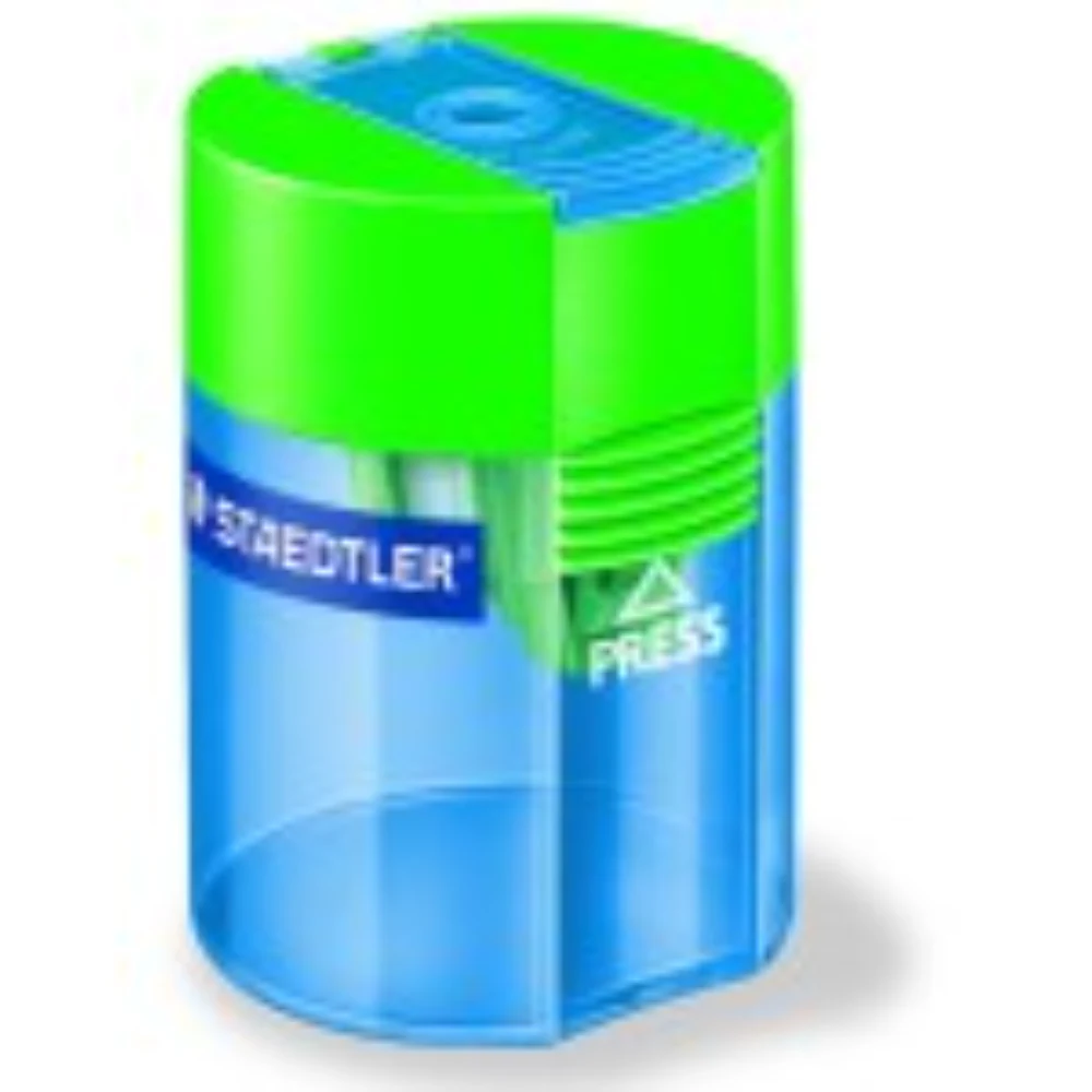 [4007817511077] Staedtler Round tub single sharpener 511 006 Transparent