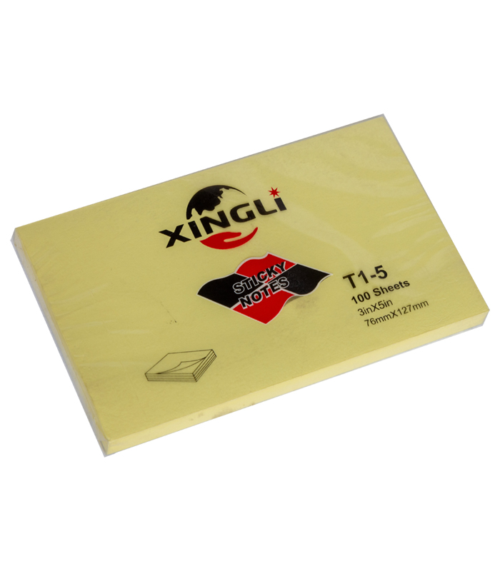 [6942310506213] أوراق لاصقة – Sticky Note 3″ x 5″ - Yellow