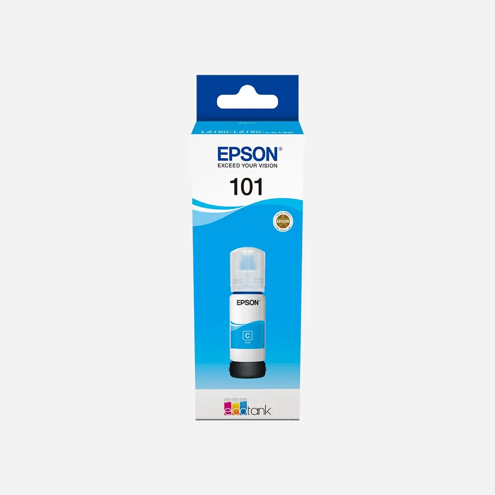 [C13T03V24A] Epson 101 EcoTank ink bottle 70 ml (Cyan)