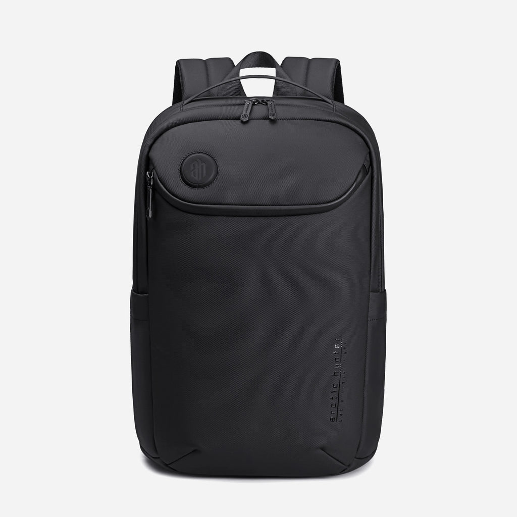 [B00555-BLK-15_6] حقيبة ظهر للابتوب – Arctic Hunter B00555 Black Laptop Backpack — 15.6 inches