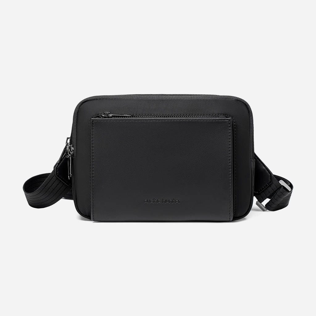 [XB00826-BLK] Arctic Hunter XB00826 Black Crossbody Bag