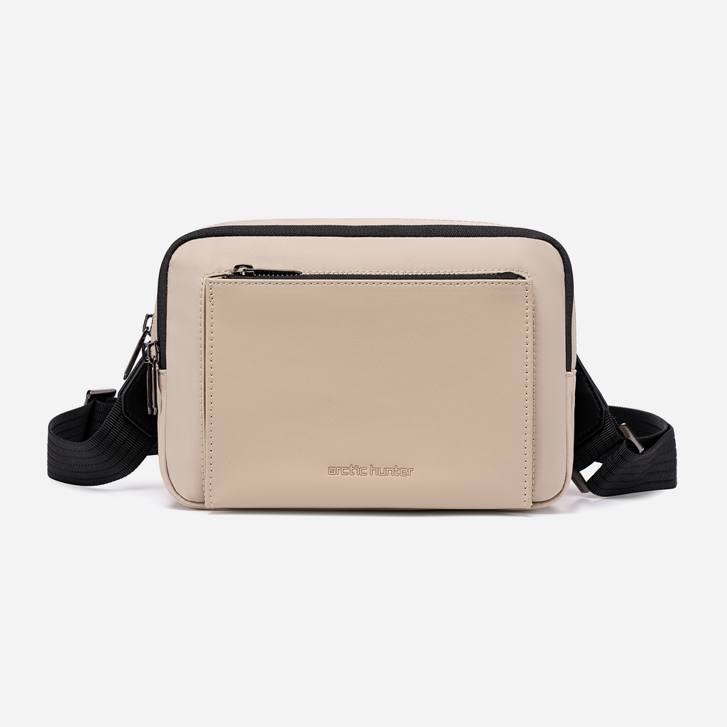 XB00826 Beige Crossbody Bag