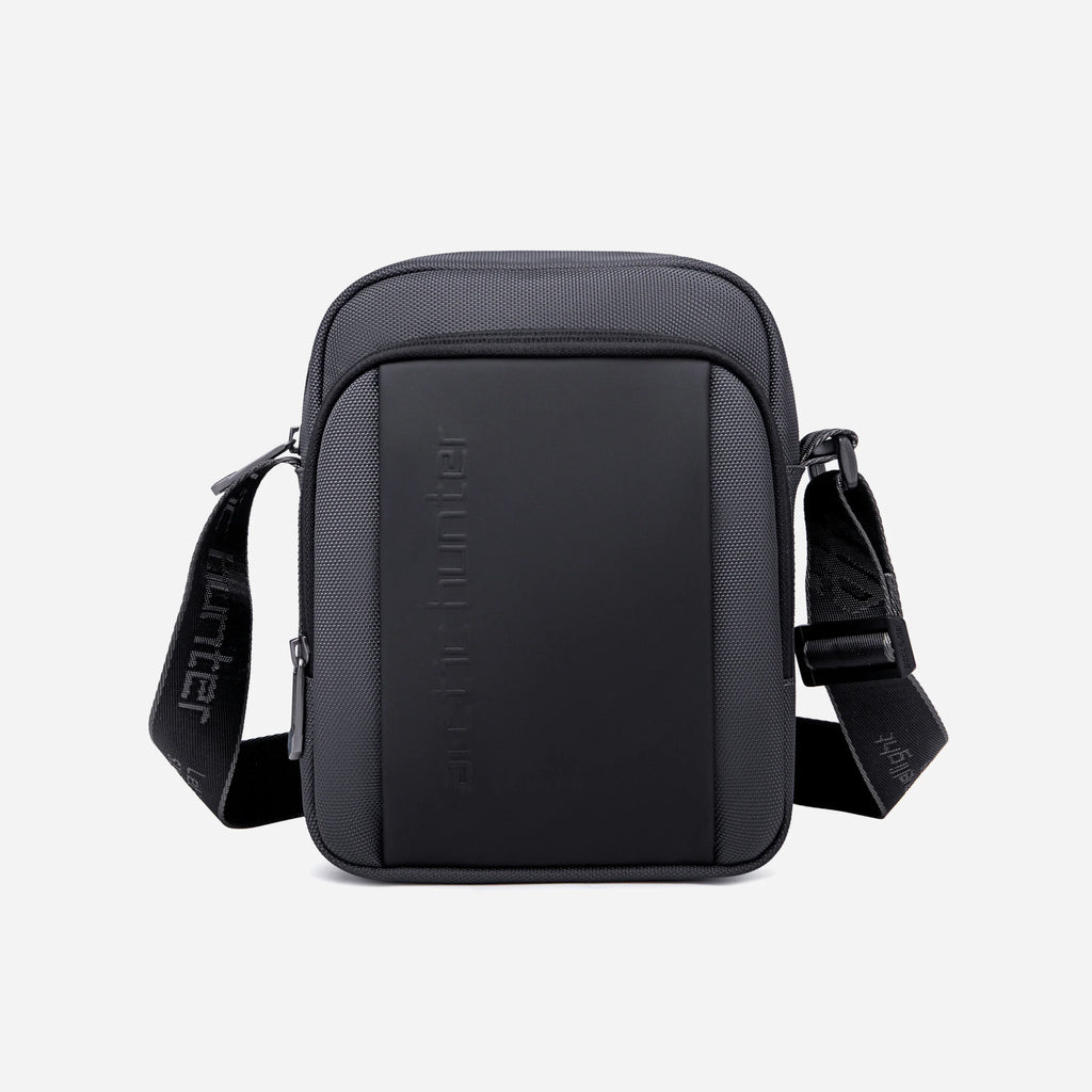 [K00542-GRY-9_7] حقيبة كروس – K00542 Grey Crossbody Bag — 9.7 inches