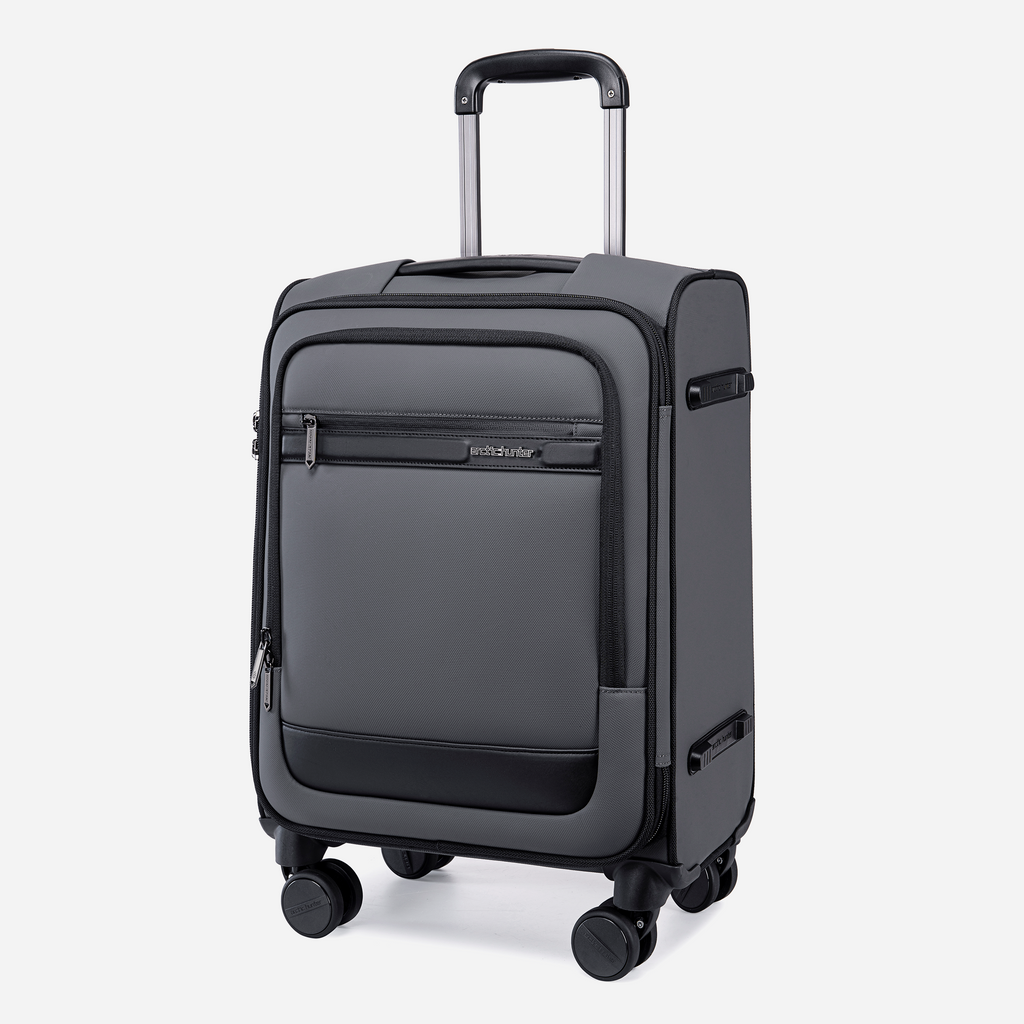 [LGX005-GRY-18] حقيبة سفر بعجلات – Arctic Hunter LGX005 Grey Luggage — 18 inches
