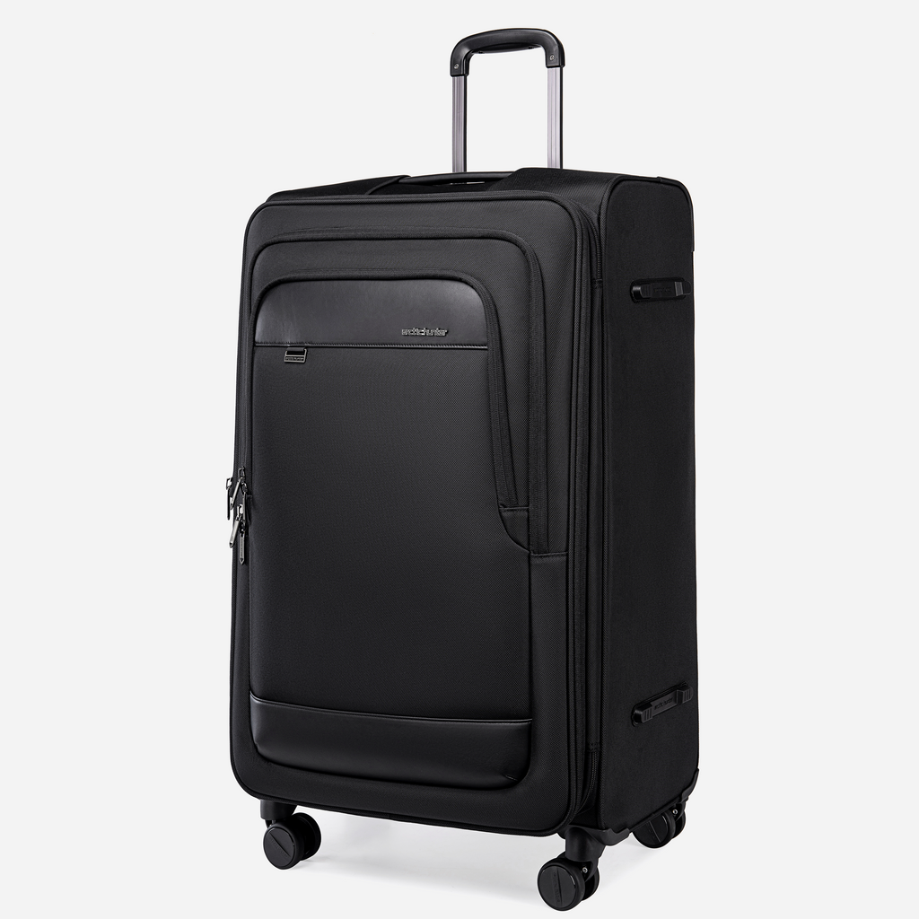 [LGX004-BLK-28] حقيبة سفر بعجلات – Arctic Hunter LGX004 Black Luggage — 28 inches