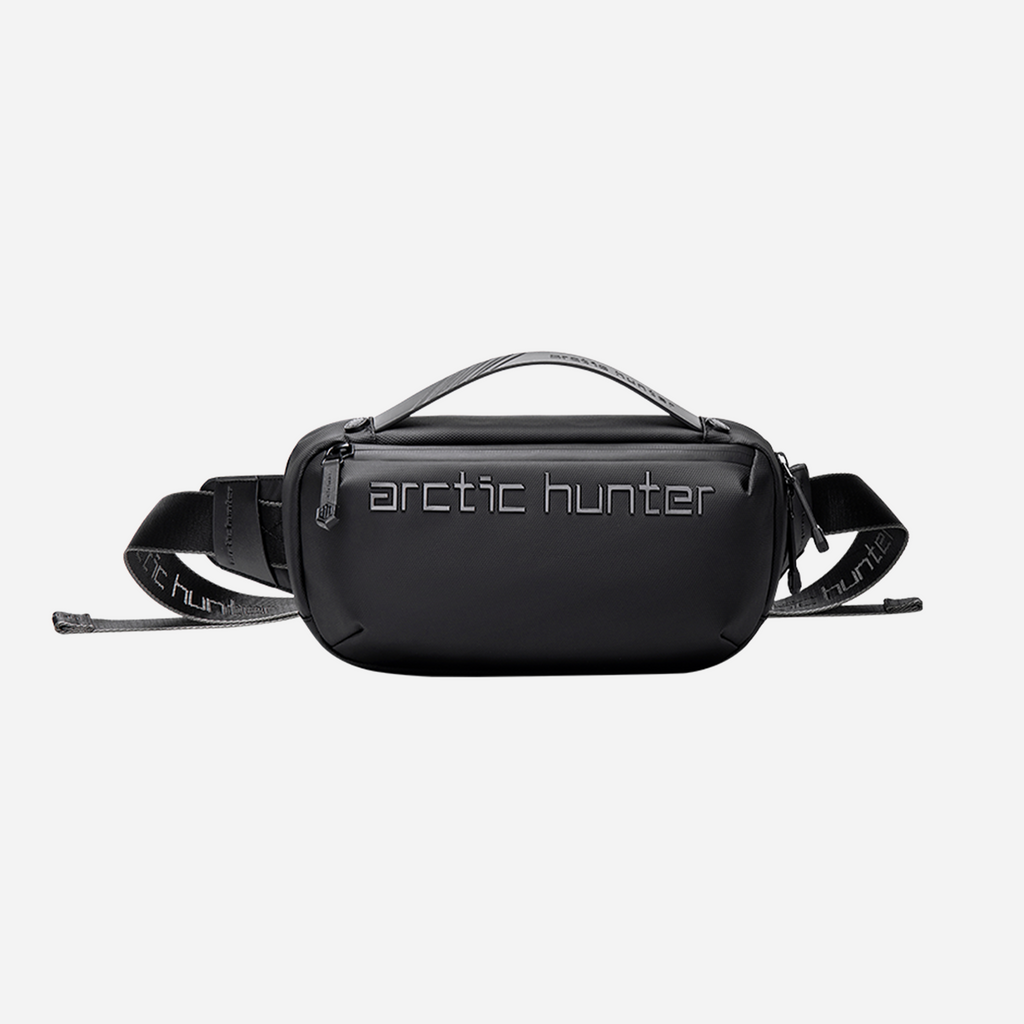 Y00020 Black Waist Bag & Crossbody Bag