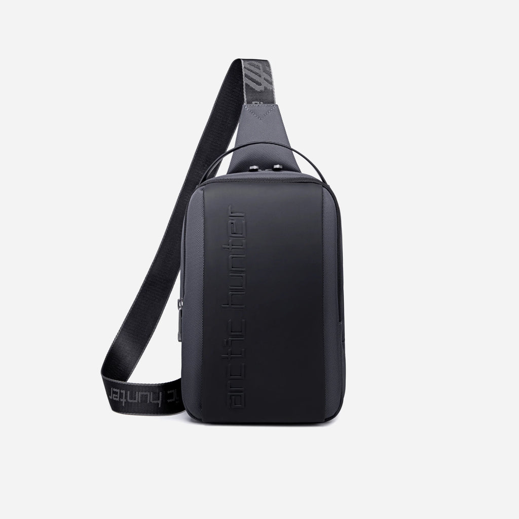 [XB00541-GRY-9_7] حقيبة كروس – Arctic Hunter XB00541 Grey Crossbody Bag — 9.7 inches
