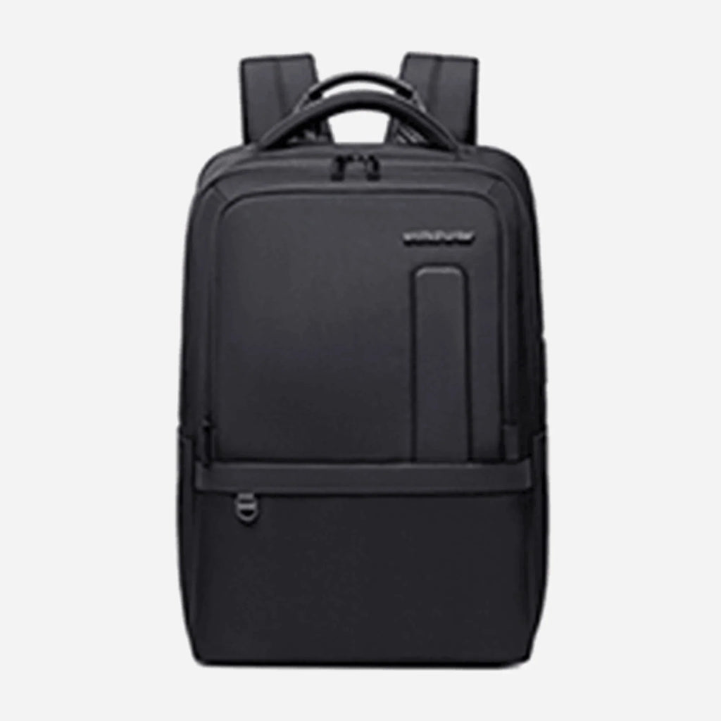[B00490-BLK-15_6] Arctic Hunter B00490 Black Laptop Backpack — 15.6 inches