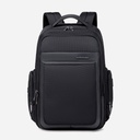 حقيبة ظهر للابتوب – Arctic Hunter B00544 Black Laptop Backpack — 17 inches