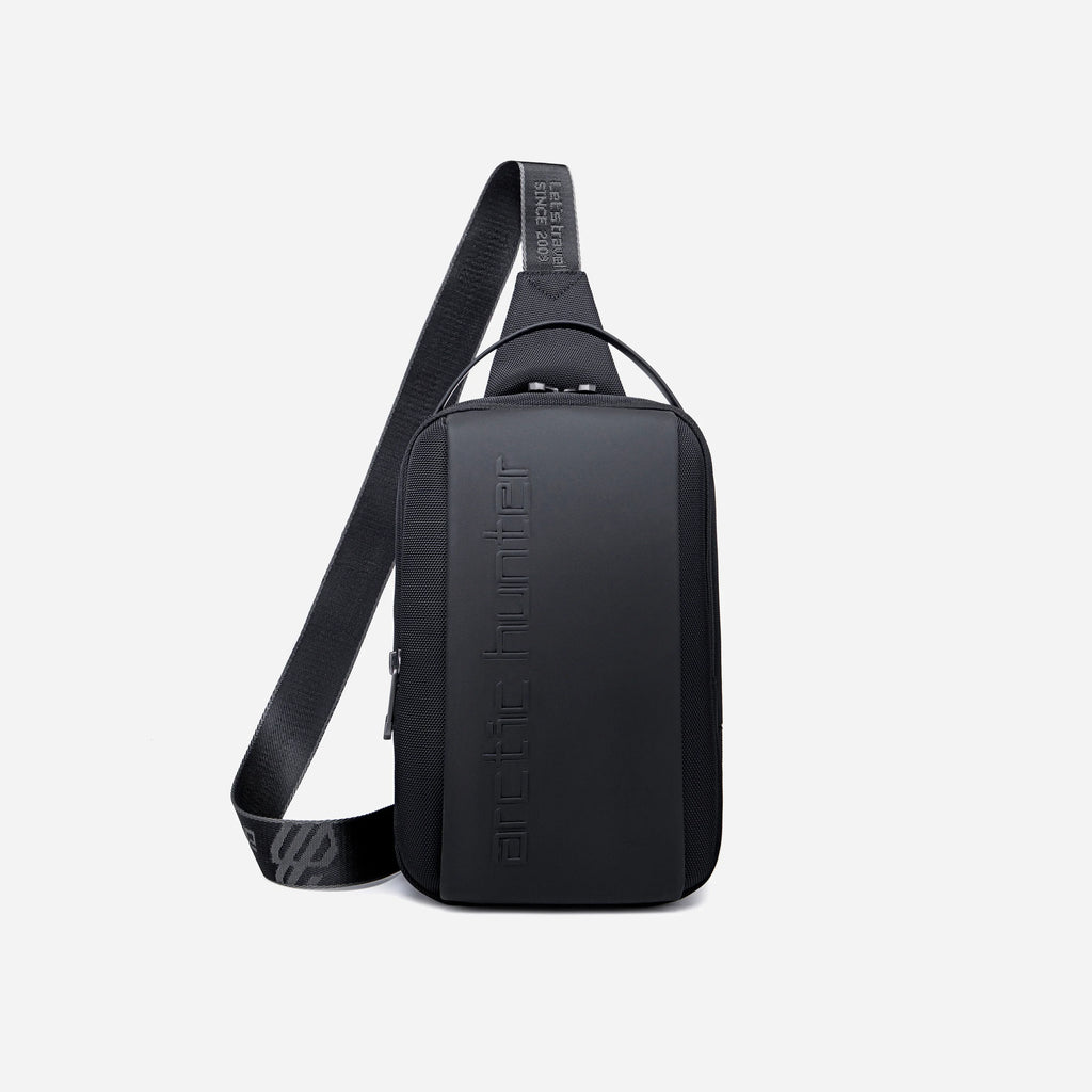 [XB00541-BLK-9_7] حقيبة كروس – Arctic Hunter XB00541 Black Crossbody Bag — 9.7 inches