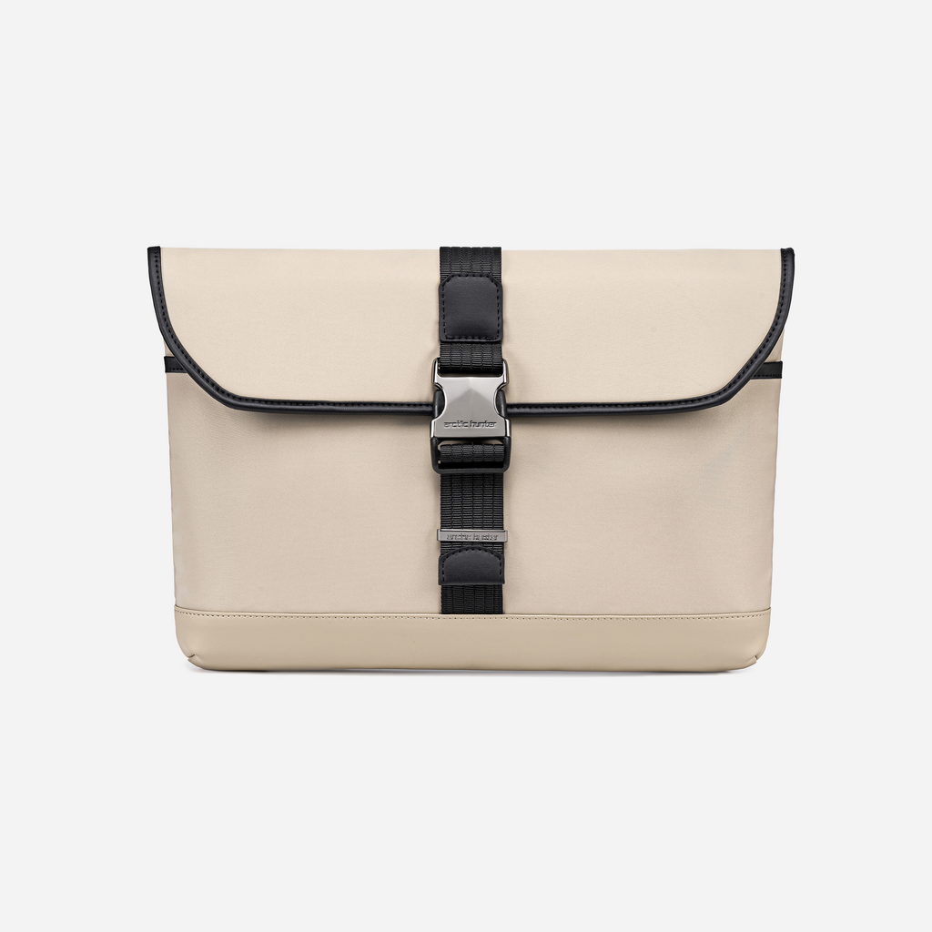 غطاء لابتوب – GWB00820 Beige Laptop Sleeve — 14 inches