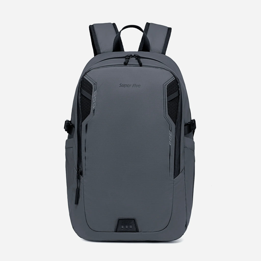 [FB00700-GRY-15_6] حقيبة ظهر للابتوب – Super5 FB00700 Grey Laptop Backpack — 15.6 inches