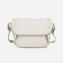 حقيبة كروس – Super5 FKB00741 Off White Crossbody Bag — 14 inches