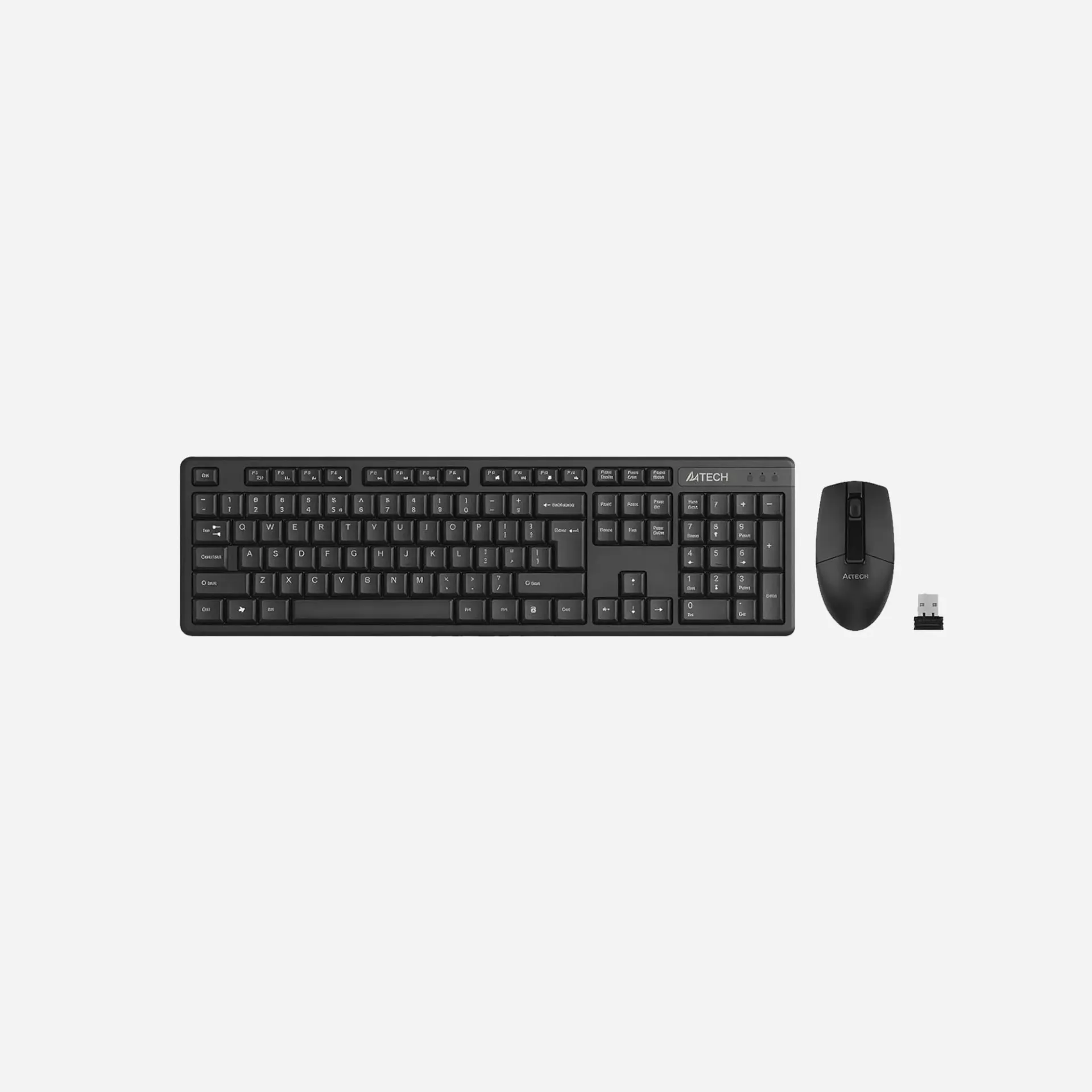 [3330NS] الكيبورد والأطقم – A4TECH Wireless Desktop 3330NS