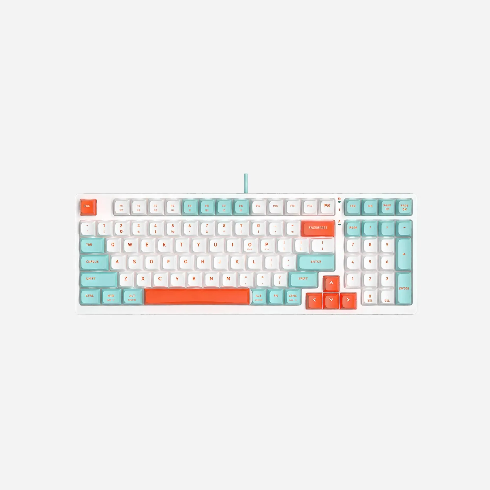 [FS300-Panda Snorkeling] A4TECH Fstyler FS300 Hot-Swappable Mechanical Wired Keyboard Panda Snorkeling