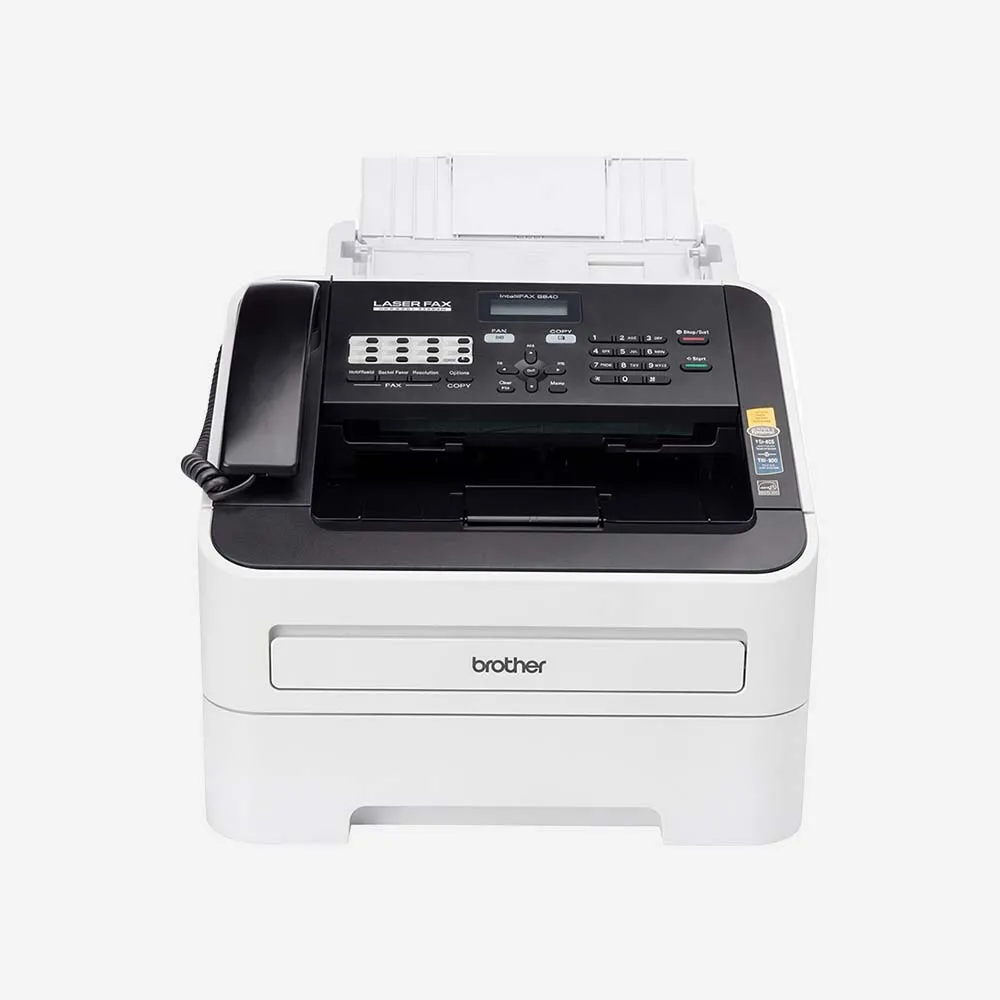 أجهزة الفاكس – Brother FAX-2840 Monochrome Laser Fax Machine