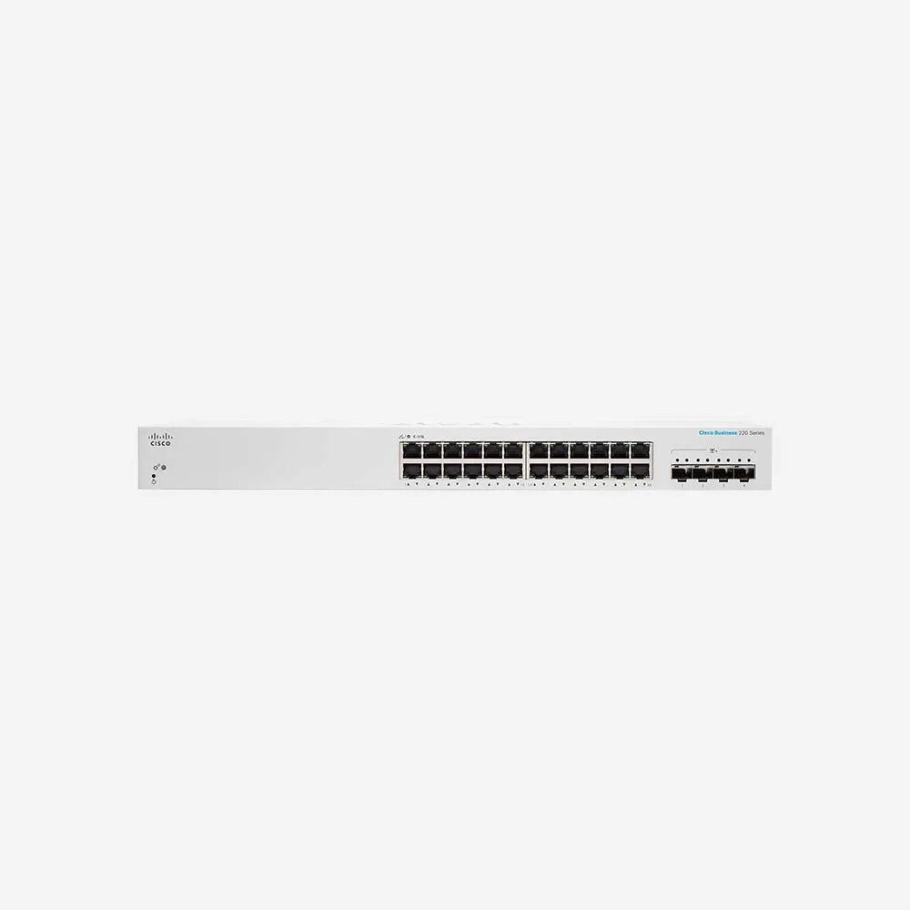 [CBS220-24T-4G] سويتشات – Cisco CBS220-24T-4G Switch