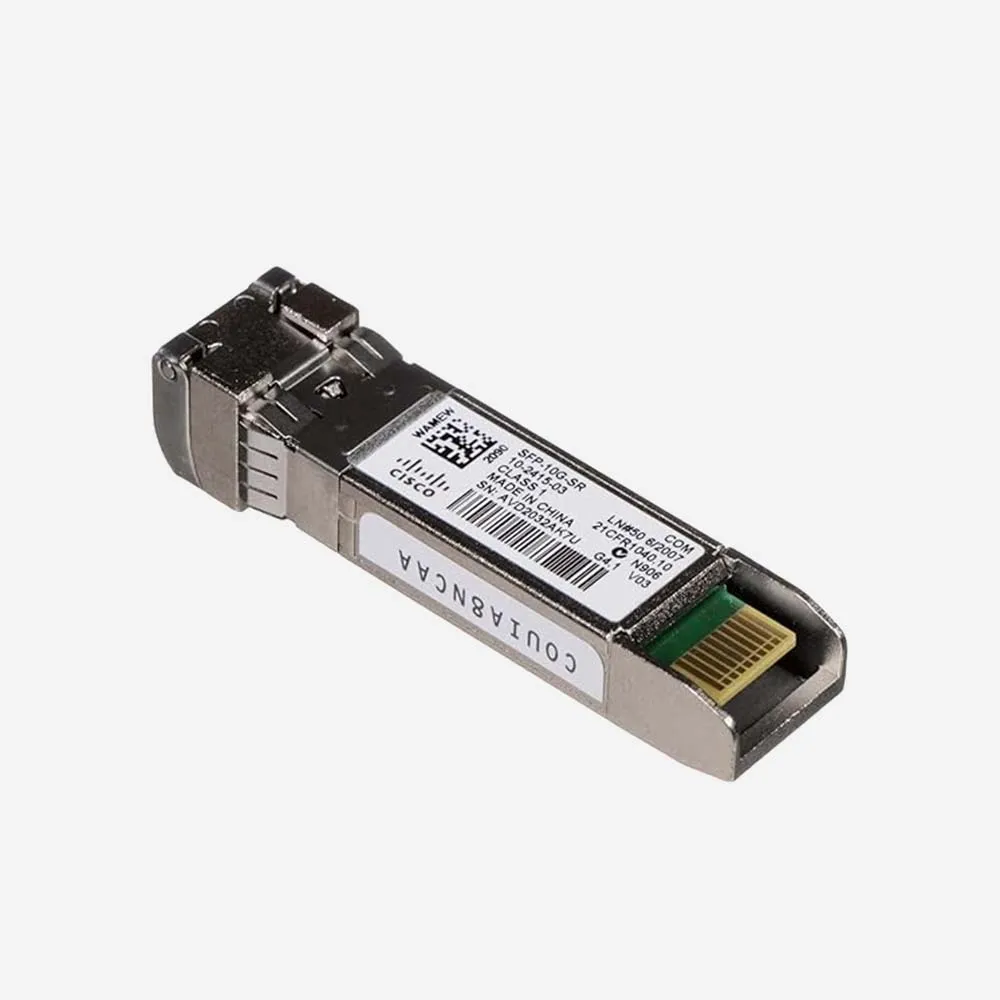[SFP-10G-SR] ملحقات الشبكات والتمديدات – Cisco SFP-10G-SR Transceiver
