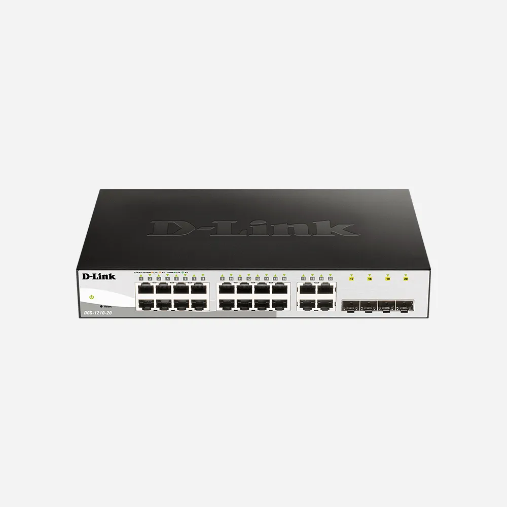 [DGS-1210-20] سويتشات – D-Link DGS-1210-20 Switch