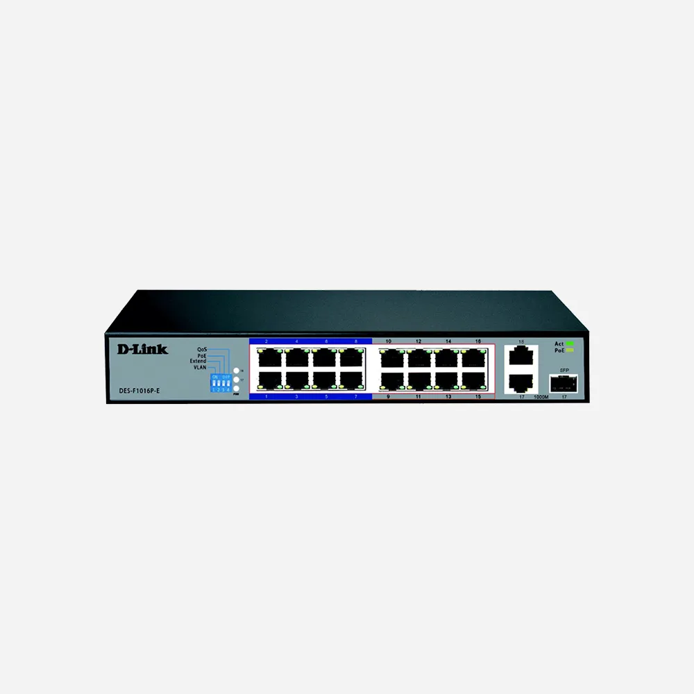[DGS-F1016P] سويتشات – D-Link DGS-F1016P Switch
